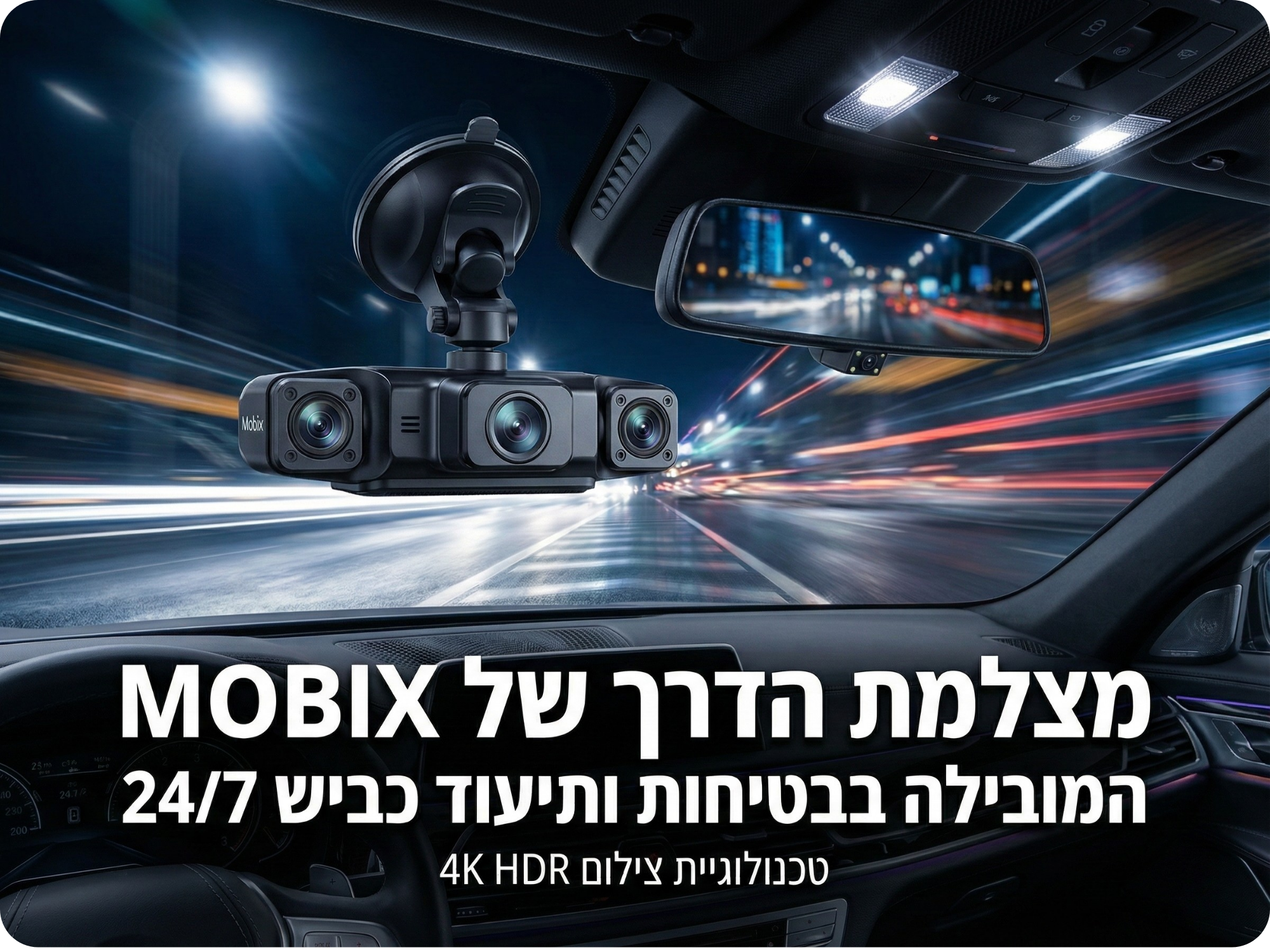 מצלמת הדרך של - Mobix