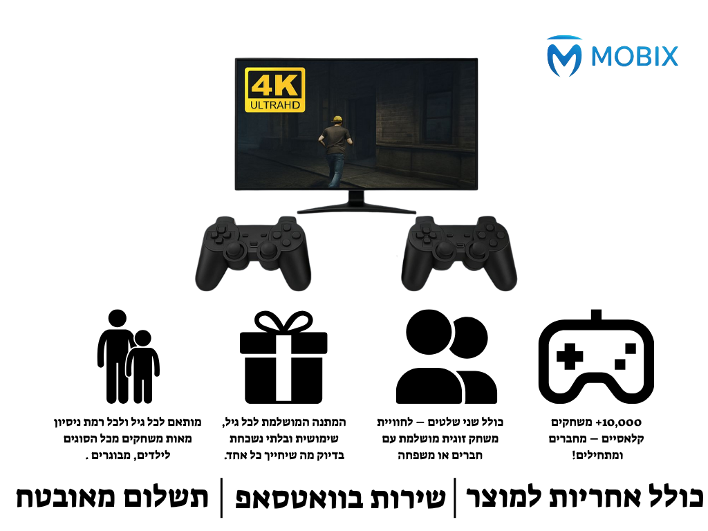 Mobix Play – הקונסולה של Mobix